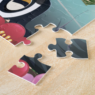 Puzzle Affiche de voyage à Tijuana Baja California Mexiqu
