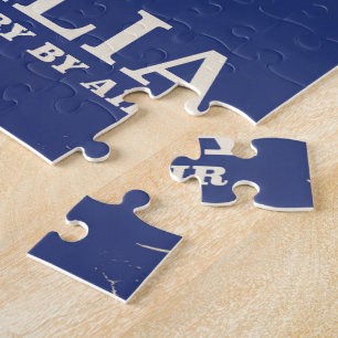 Puzzle affiche de voyage Australia Cricket Vintage