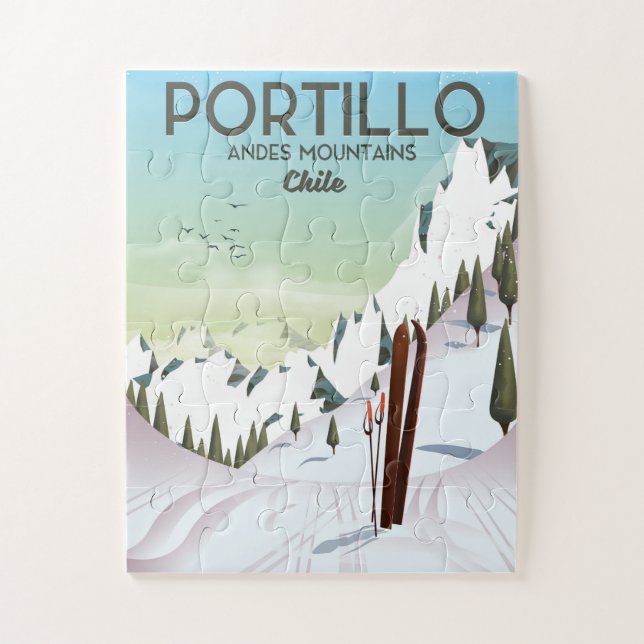 Puzzle Affiche de voyage Buenos Aires, Argentine (Vertical)