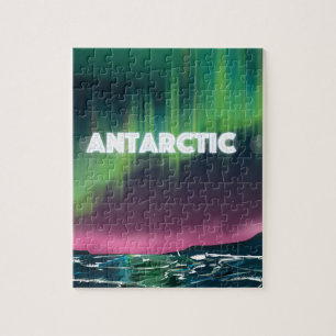 Puzzle Affiche de voyage en Antarctique