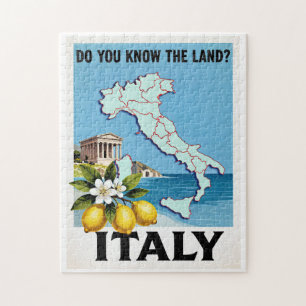 Puzzle Affiche de voyage Italie