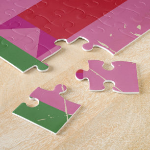 Puzzle Affiche de voyage vintage de la vache laitière Hol