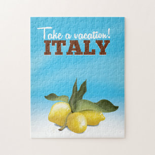 Puzzle Affiche de voyage vintage Italie