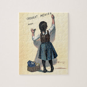Puzzle Affiche vintage Chocolat Menier française Art Boui