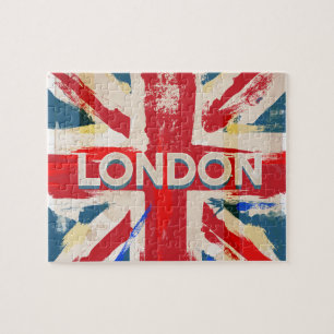 Puzzle Affiche vintage de l'Union de Londres
