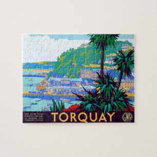 Puzzle Affiche vintage de Torquay
