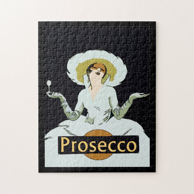 Puzzle Affiches vintages sur les vins de Prosecco (Vertical)