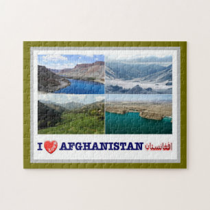 Puzzle Afghanistan - Paysages - I Love -