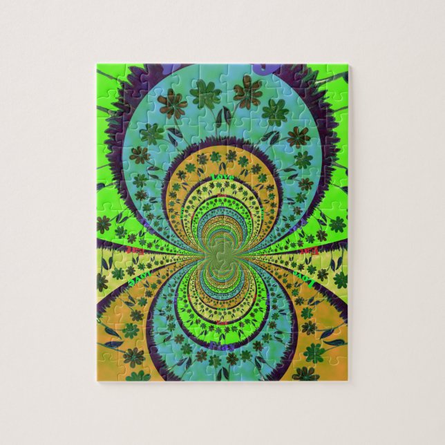 Puzzle Africain traditionnel Hakuna Matata Couleurs.png (Vertical)