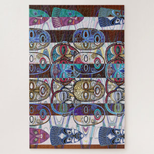 Puzzle African Masks V2