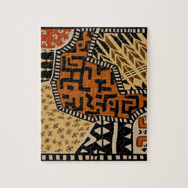 Puzzle African Shaman Earth Spirits (Vertical)