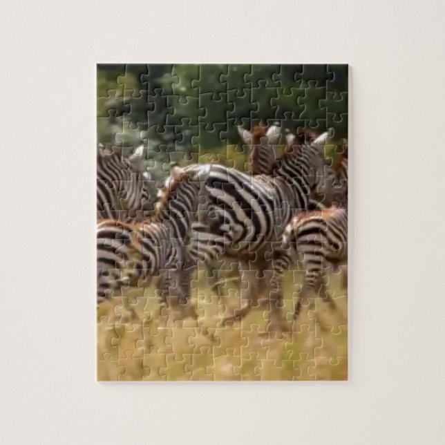 Puzzle African Zebra cool des trucs Hakuna Matata Cadfts (Vertical)