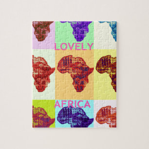PUZZLE AFRIQUE ADORABLE