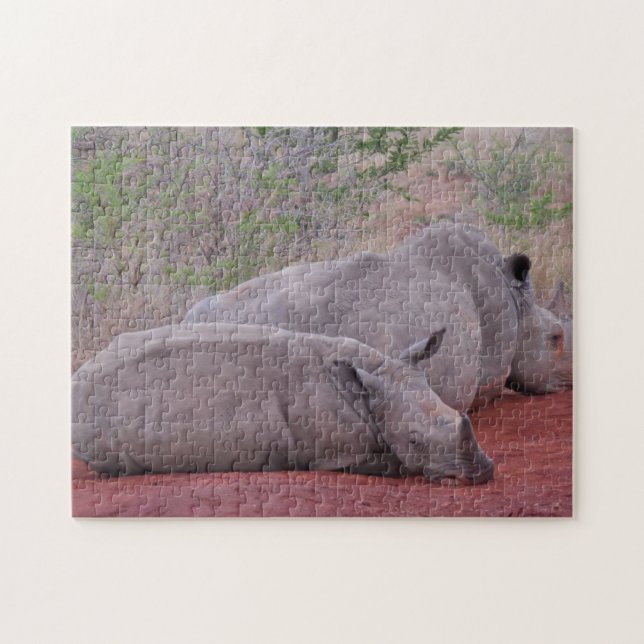 Puzzle Afrique du Sud Hluhluwe Rhino (Horizontal)