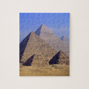 Puzzle Afrique, Égypte, Le Caire, Gizeh. Grandes pyramide