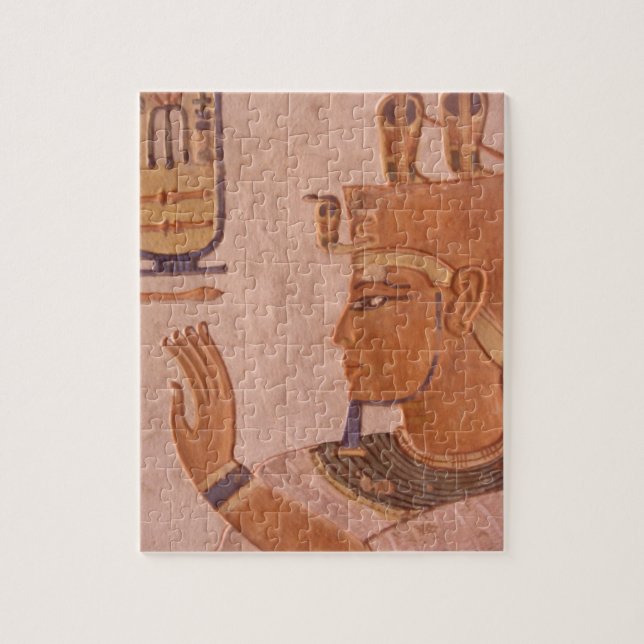 Puzzle Afrique, Égypte, Vallée des Rois. Mur de la tombe (Vertical)