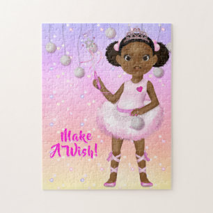 Puzzle Afro-Américaine Fairy Princesse Ballerina