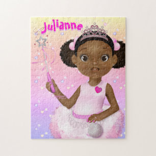 Puzzle Afro-Américaine Fairy Princesse Ballerina