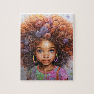 Puzzle Afro Puzzle, 11" x 14", 252 pièces