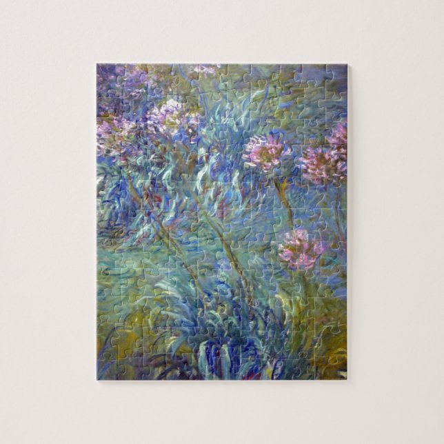 Puzzle Agapanthus de Claude Monet (Vertical)