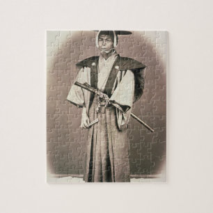 Puzzle Agent judiciaire ou samouraïs japonais, c.1870s