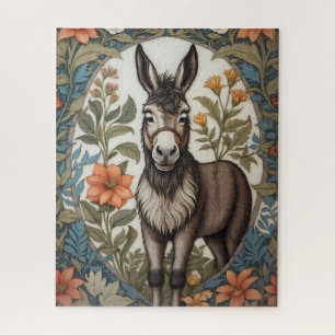 Puzzle Agritourisme Donkey William Morris inspiré