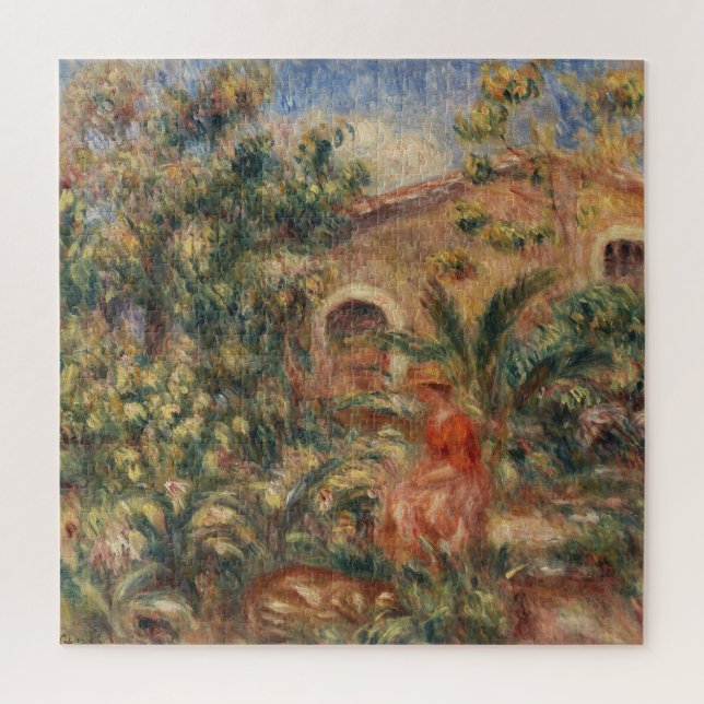 Puzzle Agriturismo Pierre-Auguste Peinture de style Renai (Vertical)