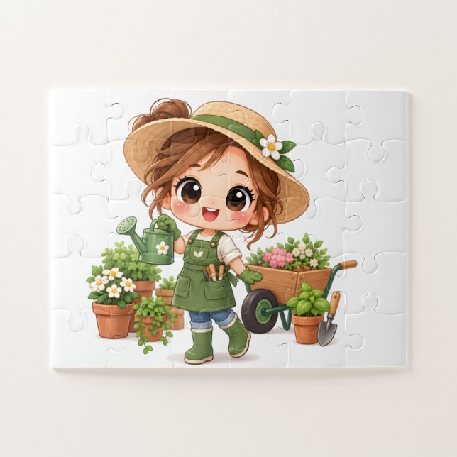 Puzzle Aide de jardin ensoleillé (Horizontal)