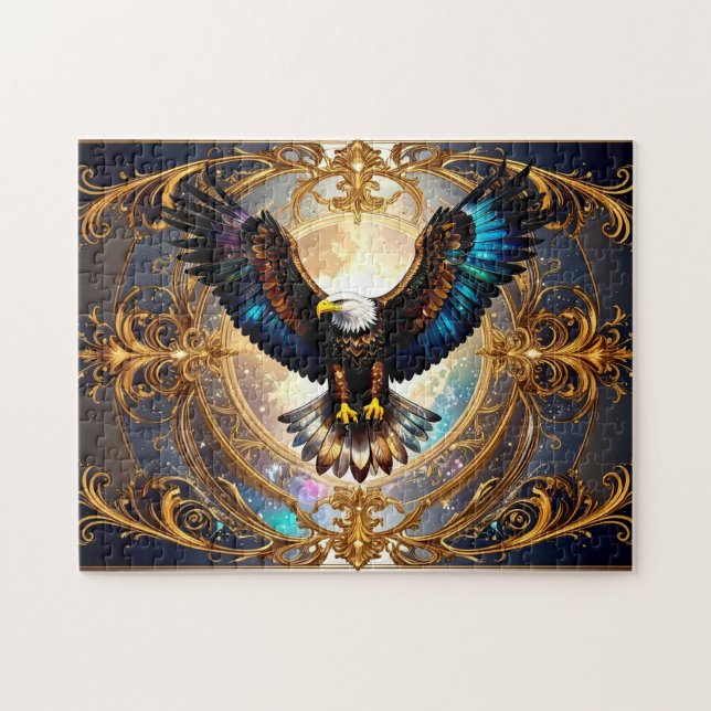 Puzzle Aigle américain extraordinaire  (Horizontal)