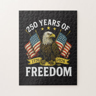 Puzzle Aigle royal 250 ans de liberté 1776 2026