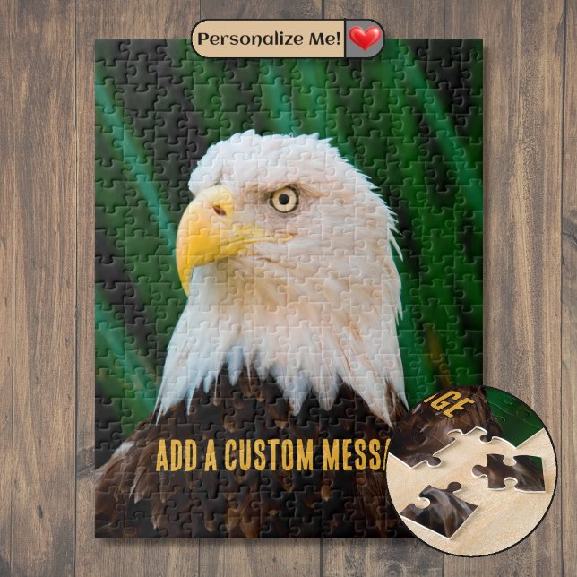 Puzzle Aigle royal à tête blanche (Majestic Bald Eagle Jigsaw Puzzle)