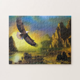Puzzle Aigle volant