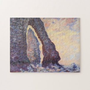 Puzzle Aiguille Rocheuse et Porte d'Aval Monet Art
