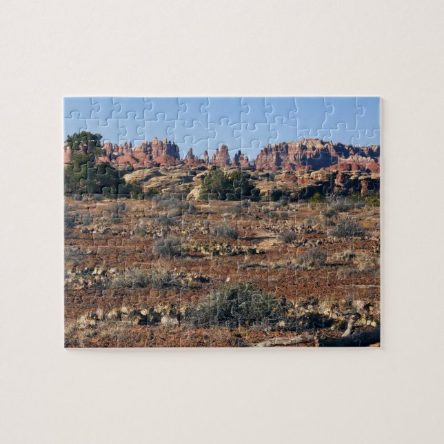 Puzzle Aiguilles du sentier de Pothole Point à Canyonland (Horizontal)