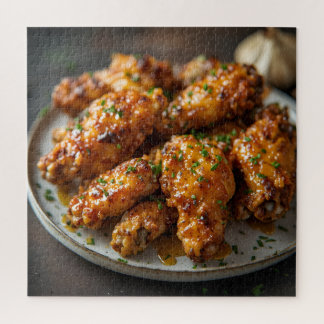 Puzzle Ailes de poulet au miel et à l'ail