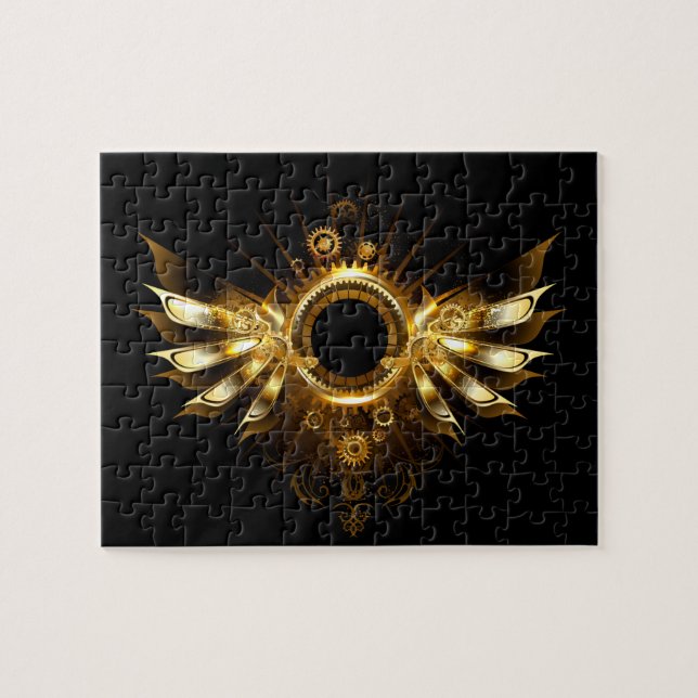 Puzzle Ailes steampunk (Horizontal)