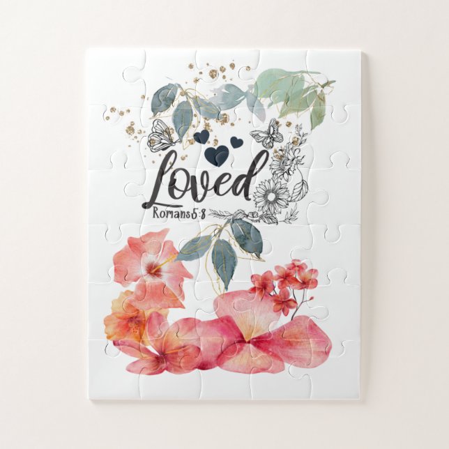 puzzle aimé parfait pour valentine (Vertical)