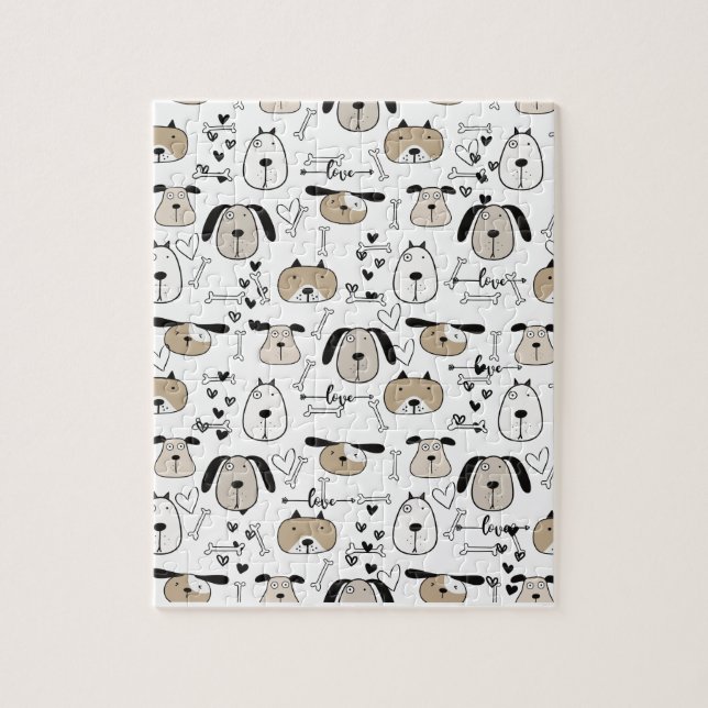 Puzzle Aimer les chiens (Vertical)
