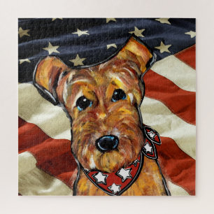 PUZZLE AIRDALE TERRIER