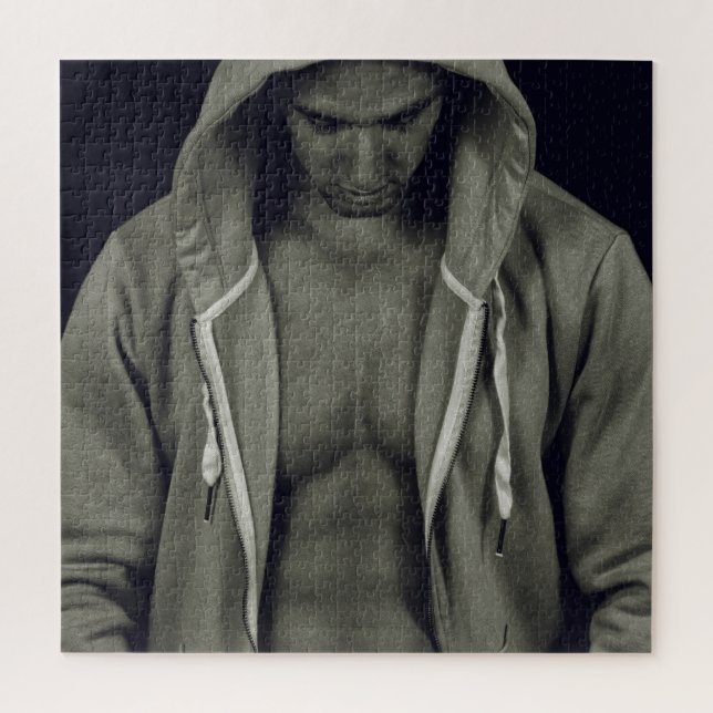 Puzzle Ajuster l'homme avec les muscles (Vertical)