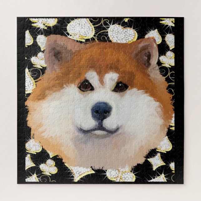 PUZZLE AKITA       (Vertical)