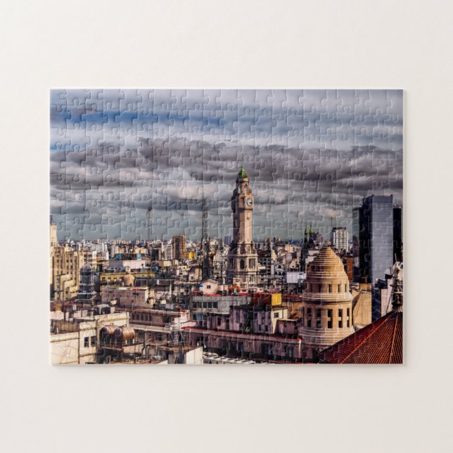 Puzzle Al Sur - le sud de Ciudad de La de ville (Horizontal)