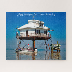 Puzzle Alabama baie de Mobile Joyeux Thanksgiving Fils