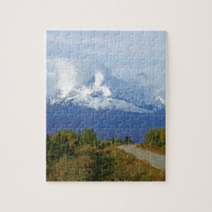 Puzzle Alaska Mountains Tree Nature Forest Destinée Saiso