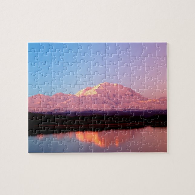 Puzzle Alaska, Parc national Denali, Mt. McKinley à (Horizontal)