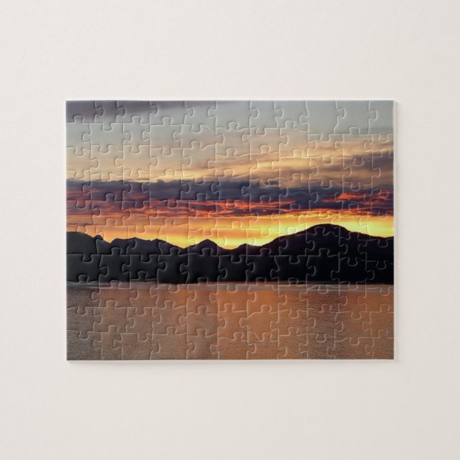 Puzzle Alaskan Sunset I Belle photographie Alaska (Horizontal)