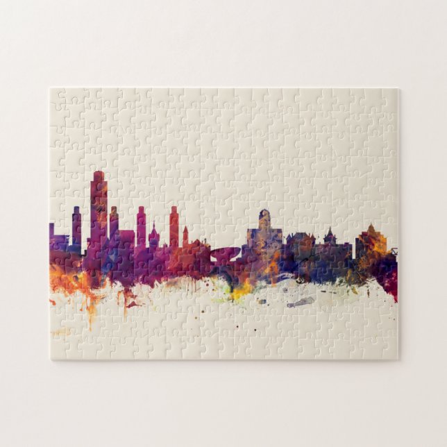 Puzzle Albany New York Skyline (Horizontal)