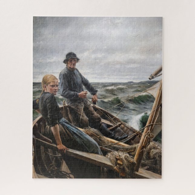 Puzzle Albert Edelfeel - En mer (Vertical)