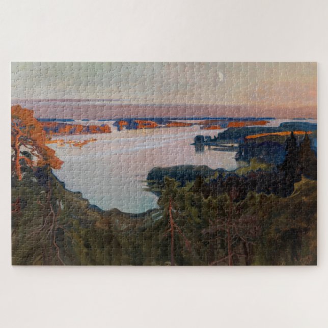 Puzzle Albert Edelfeel - Vue sur Haikko (Horizontal)