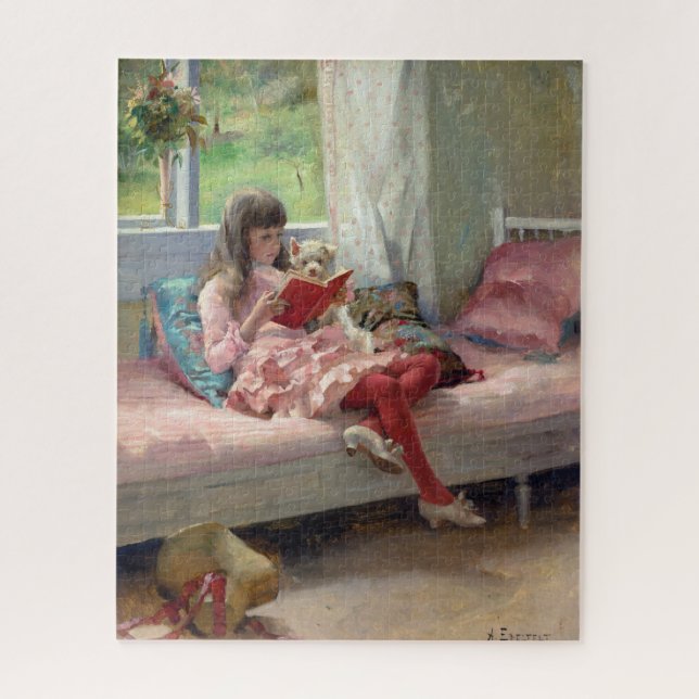 Puzzle Albert Edelfelt - Good Friends (Vertical)